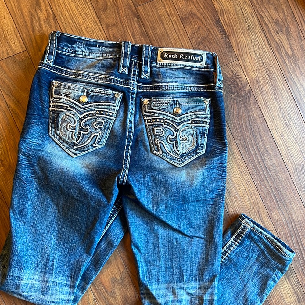 Womens Rock Revival Jeans